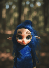 Margarita - Pixie, a handmade abundance and money guardian art piece by Duendes del Uruguay