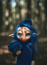Margarita - Pixie — handmade abundance and money guardian art piece by Duendes del Uruguay, view 7