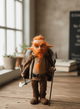 Harald — handmade protection guardian art piece by Duendes del Uruguay, view 2