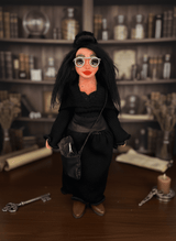 Rachel — handmade wisdom guardian art piece by Duendes del Uruguay, view 2