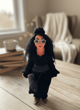 Rachel — handmade wisdom guardian art piece by Duendes del Uruguay, view 5