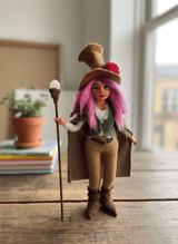 Sofia — handmade protection guardian art piece by Duendes del Uruguay, view 3