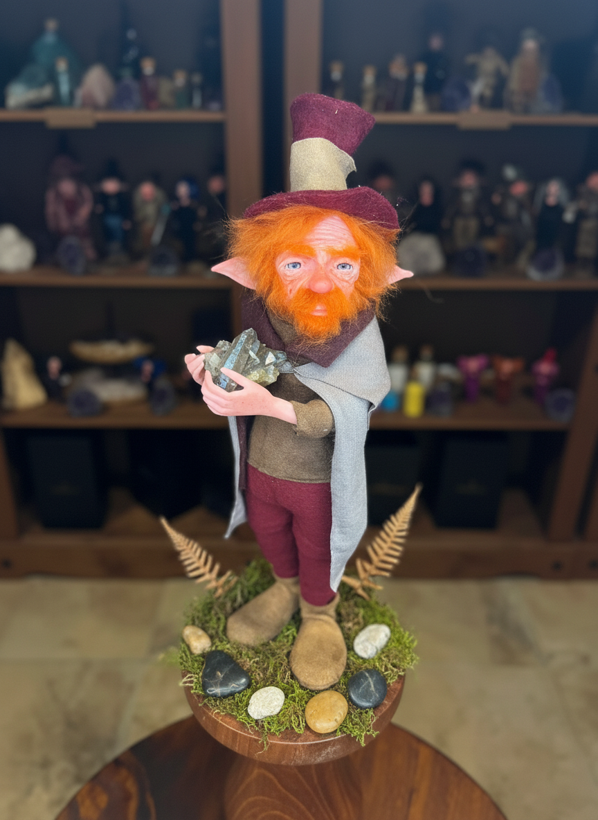 Rowan - Mid-Size — handmade protection guardian art piece by Duendes del Uruguay, view 5