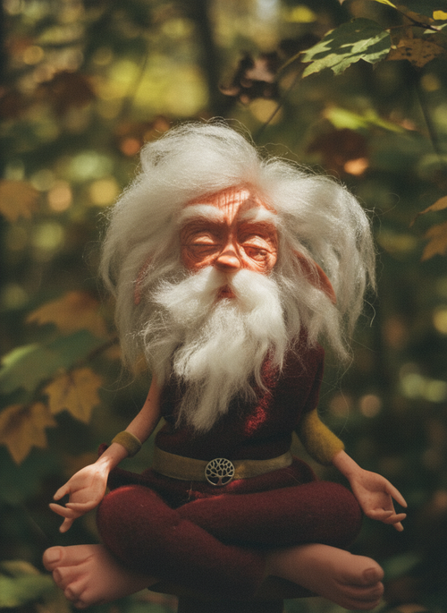 Bodhi - Mid-Size, a handmade spirituality guardian art piece by Duendes del Uruguay