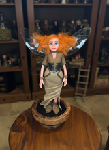 Lunara - Fairy — handmade spirituality guardian art piece by Duendes del Uruguay, view 2