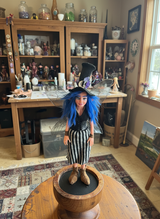 Morgwen - Fairy — handmade wisdom guardian art piece by Duendes del Uruguay, view 5
