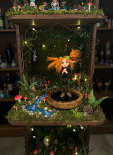 Zoé - Pixie — handmade luck guardian art piece by Duendes del Uruguay, view 4