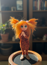 Cloe - Pixie — handmade wisdom guardian art piece by Duendes del Uruguay, view 6