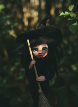Luna - Pixie — handmade spirituality guardian art piece by Duendes del Uruguay, view 6