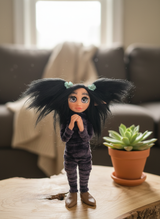 Noa - Pixie — handmade protection guardian art piece by Duendes del Uruguay, view 8