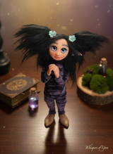 Noa - Pixie — handmade protection guardian art piece by Duendes del Uruguay, view 3
