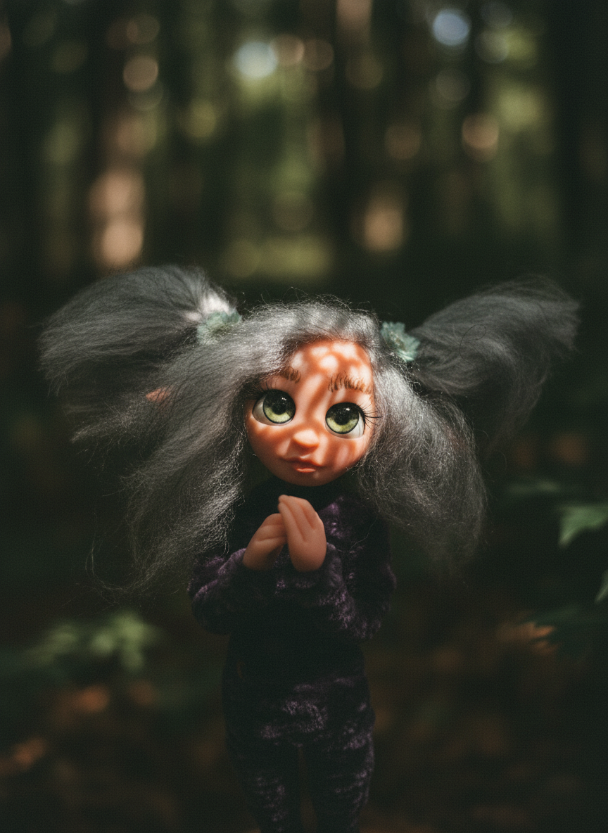 Brisa - Pixie — handmade wisdom guardian art piece by Duendes del Uruguay, view 8