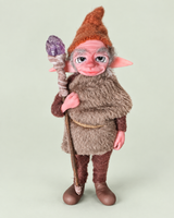 Albin — front view, soft pale sage background