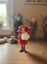 Laura - Pixie — handmade protection guardian art piece by Duendes del Uruguay, view 5