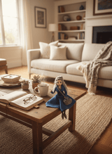 Sara — handmade protection guardian art piece by Duendes del Uruguay, view 6