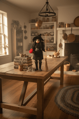 Amy — handmade protection guardian art piece by Duendes del Uruguay, view 7