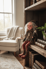 Teo — handmade wisdom guardian art piece by Duendes del Uruguay, view 6