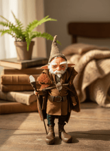Enzo — handmade wisdom guardian art piece by Duendes del Uruguay, view 6