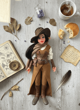 Zoe Gaucha — handmade uruguayan identity guardian art piece by Duendes del Uruguay, view 8