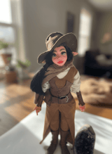 Zoe Gaucha — handmade uruguayan identity guardian art piece by Duendes del Uruguay, view 7