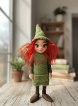 Clavel - Pixie — handmade study and concentration guardian art piece by Duendes del Uruguay, view 7