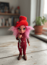 Daphne - Pixie — handmade path-opener guardian art piece by Duendes del Uruguay, view 6