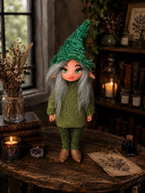 Maelira handmade Pixie in a warm botanical room with candlelight