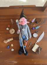 Tomasín — handmade anxiety and mental health guardian art piece by Duendes del Uruguay, view 4