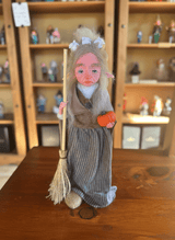 Moonstone — handmade spirituality guardian art piece by Duendes del Uruguay, view 4