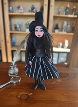 Morgana — handmade spirituality guardian art piece by Duendes del Uruguay, view 5