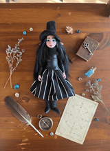 Morgana — handmade spirituality guardian art piece by Duendes del Uruguay, view 6