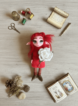 Laura - Pixie — handmade protection guardian art piece by Duendes del Uruguay, view 3