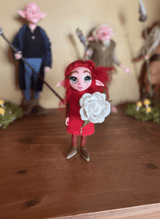 Laura - Pixie — handmade protection guardian art piece by Duendes del Uruguay, view 2