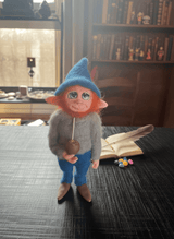 Compañero — handmade company and emotional support guardian art piece by Duendes del Uruguay, view 2