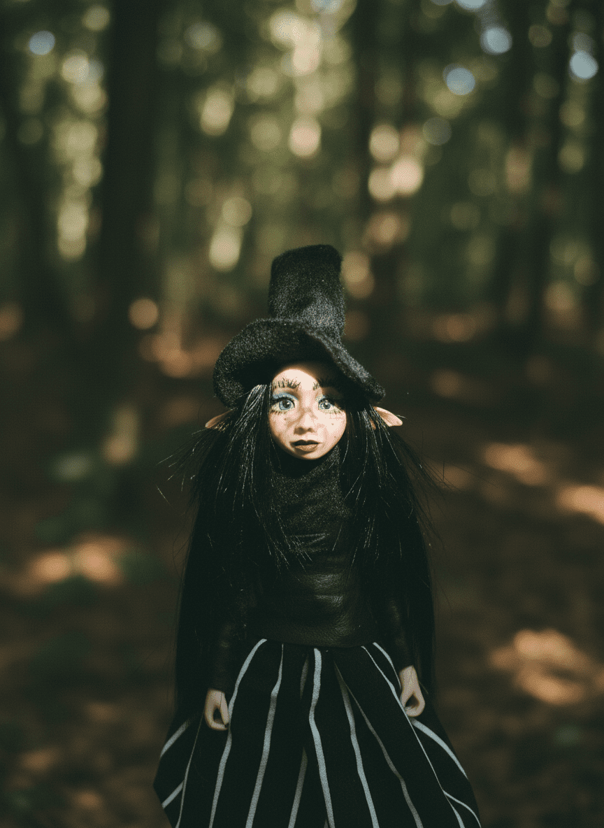 Morgana, a handmade spirituality guardian art piece by Duendes del Uruguay