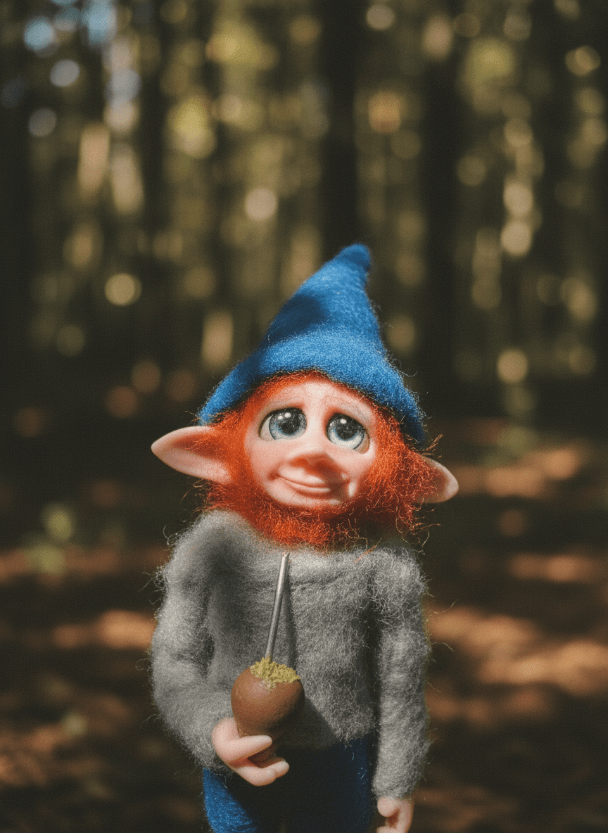 Compañero — handmade guardian art piece by Duendes del Uruguay