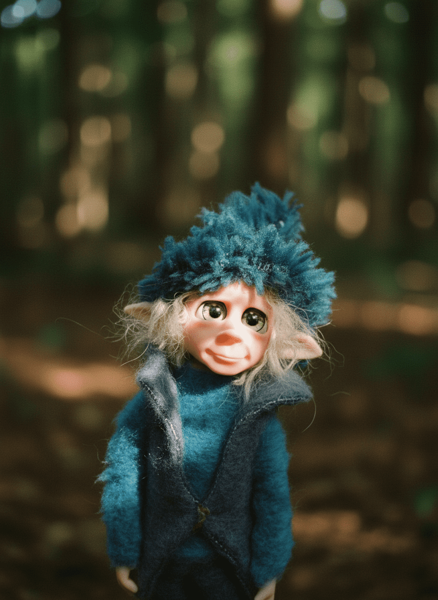 Dani — handmade guardian art piece by Duendes del Uruguay