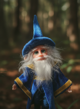 Merlín - Myrrdin — handmade guardian art piece by Duendes del Uruguay