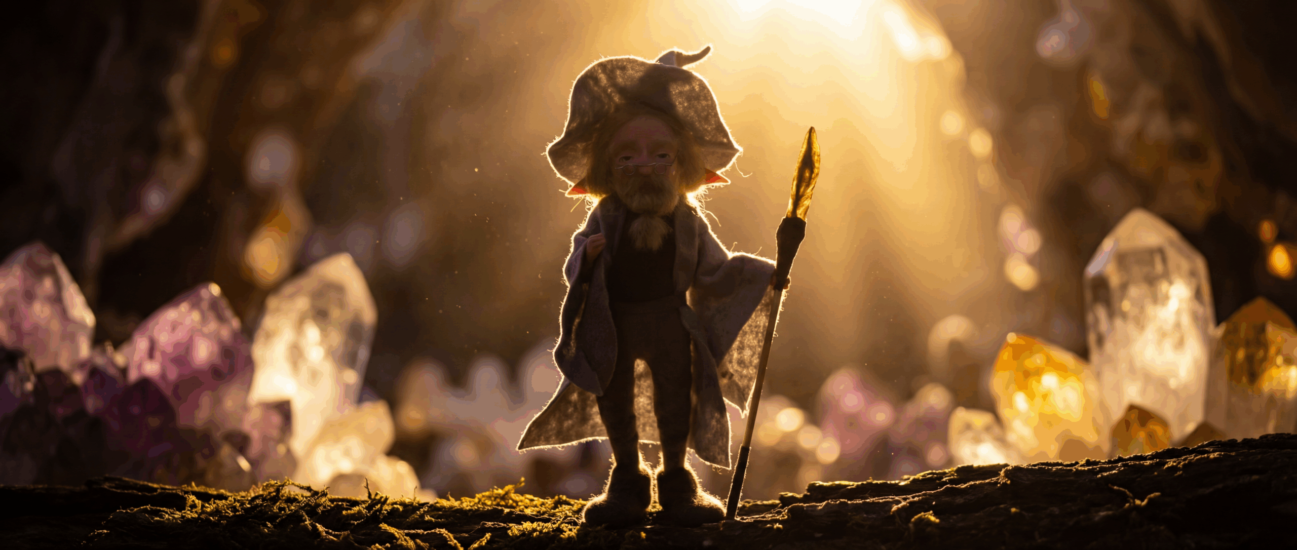 Guardián al atardecer